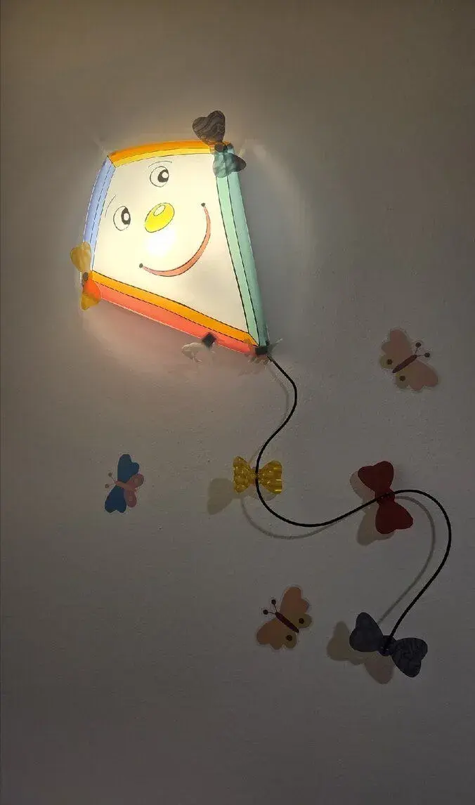 Nástenná lampa detska