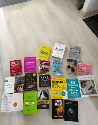22 kníh – marketing, biznis, psychológia, beletria