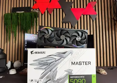 Nvidia RTX 5090 Gigabyte Aorus Master, záruka 6/2028