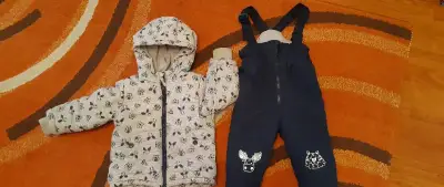 Otepľovačky a zimná bunda veľ. 86