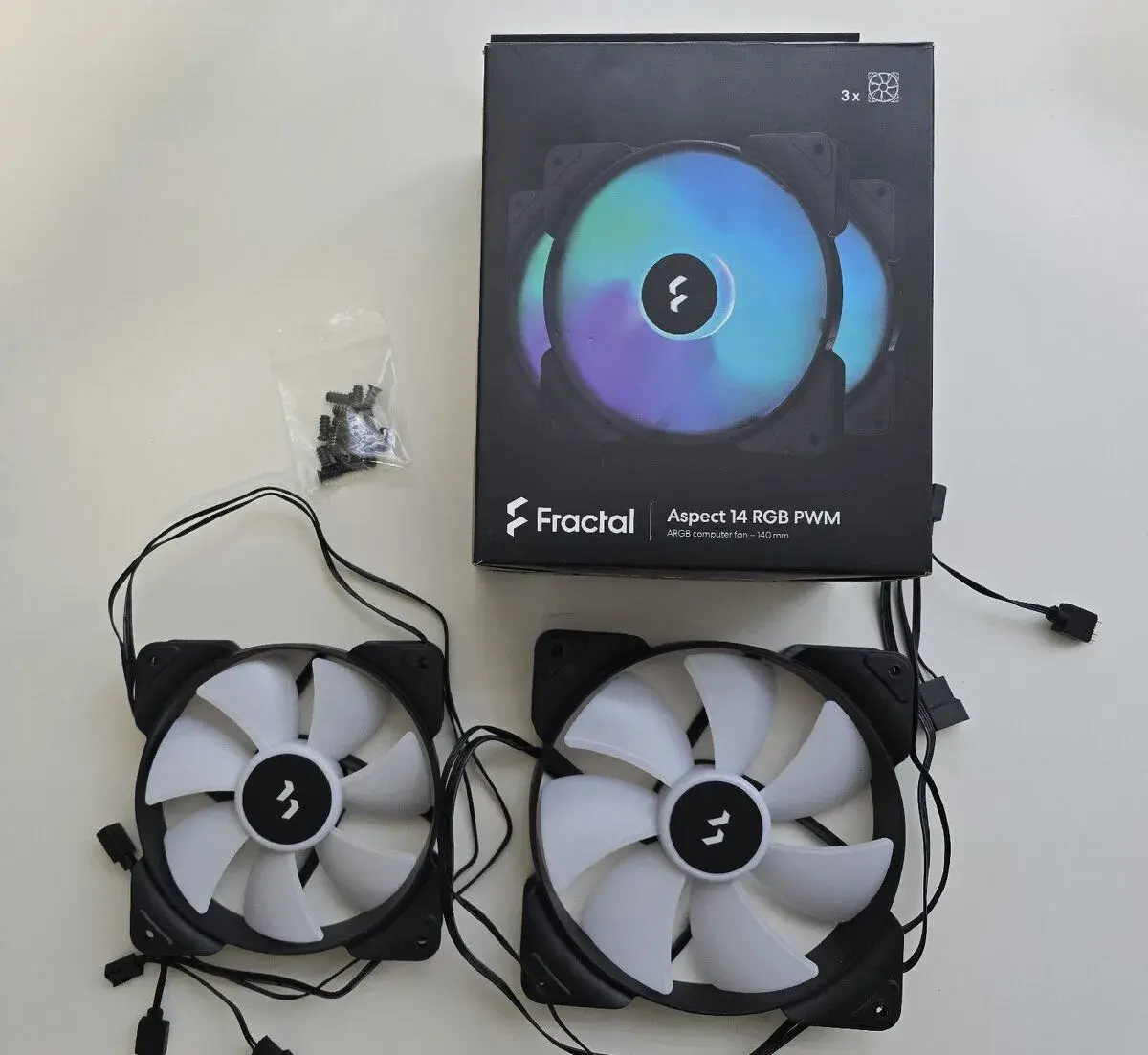 Fractal Design Aspect 1x 12 + 3x 14 RGB black
