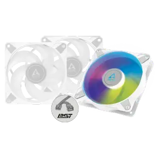 ARCTIC ventilátor P12 PWM PST A-RGB (balenie 3ks)