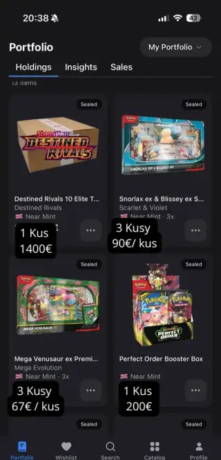 Pokémon TCG produkty (Sealed / Neotvorené)