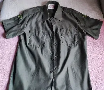 Vintage poľovnícka/army košeľa (1992) – Odolná klasika