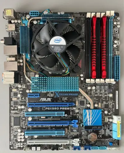 ASUS P6X58D Premium + Intel i7-960 + 16 GB HyperX Savage