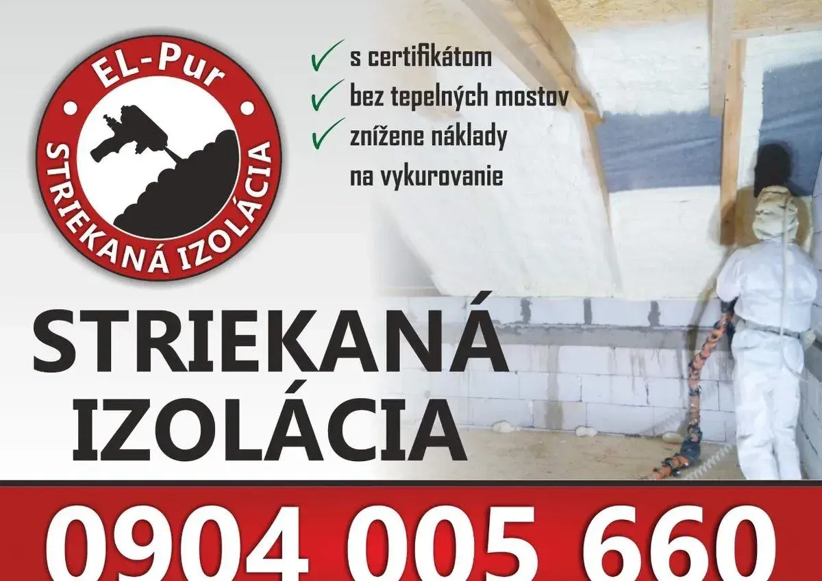 AKCIA STRIEKANA/FUKANA PENOVA IZOLACIA