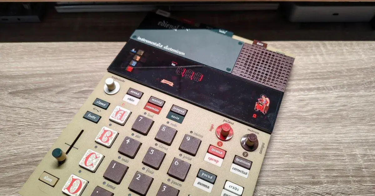 Teenage Engineering EP-1320 Medieval - sampler, stav