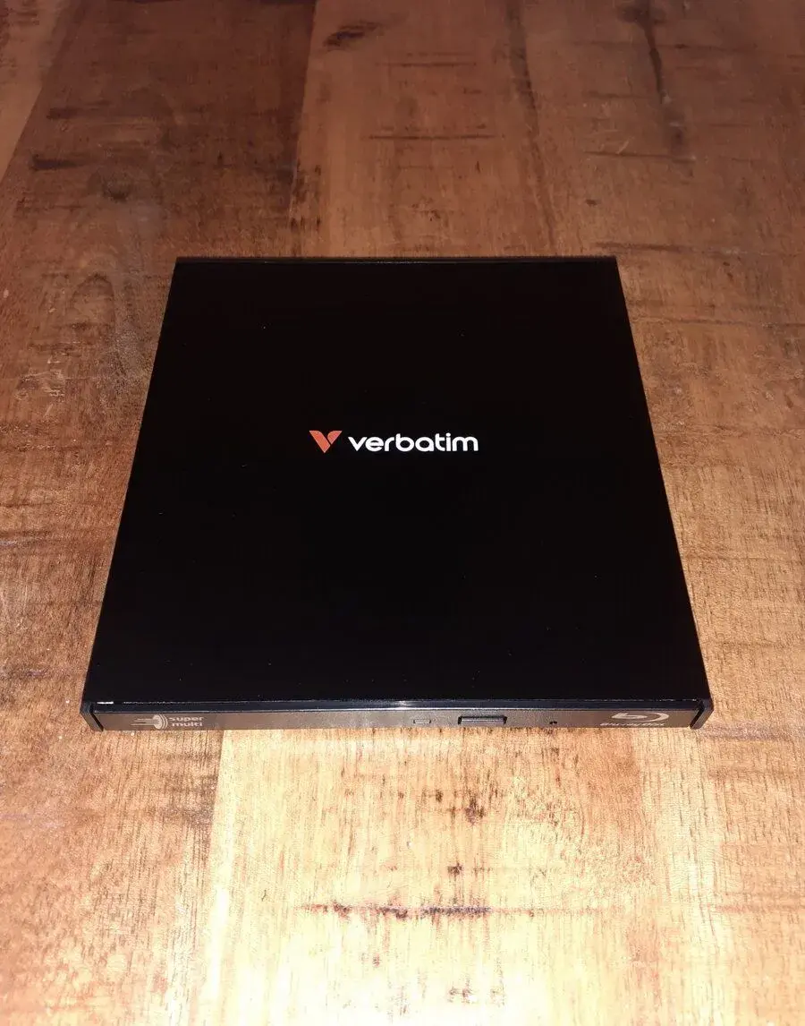 Napaľovačka externá Blu-ray Verbatim Slimline Ultra HD 4K