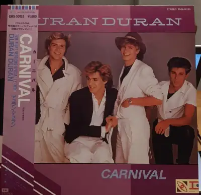 Duran Duran CARNIVAL Japan Vinyl