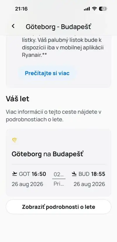 Letenky do Gothenburg