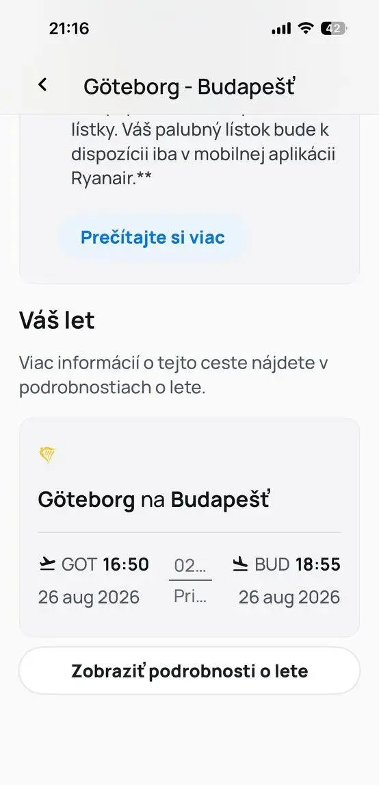 Letenky do Gothenburg