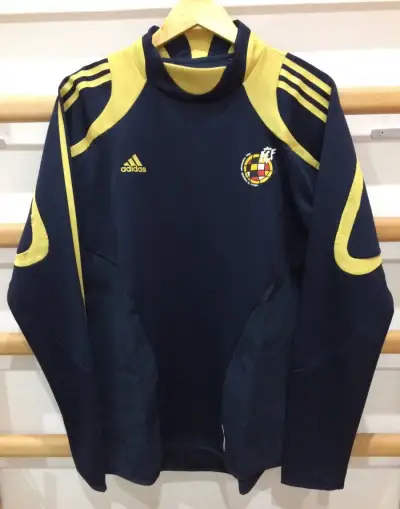 Španielska repre adidas mikina - FEF, veľkosť 44/46 (XL)