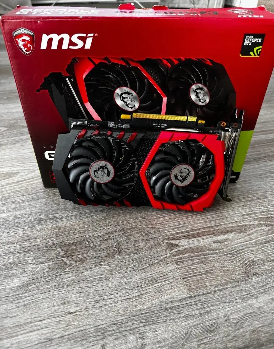 Grafickú kartu GTX 1050.
