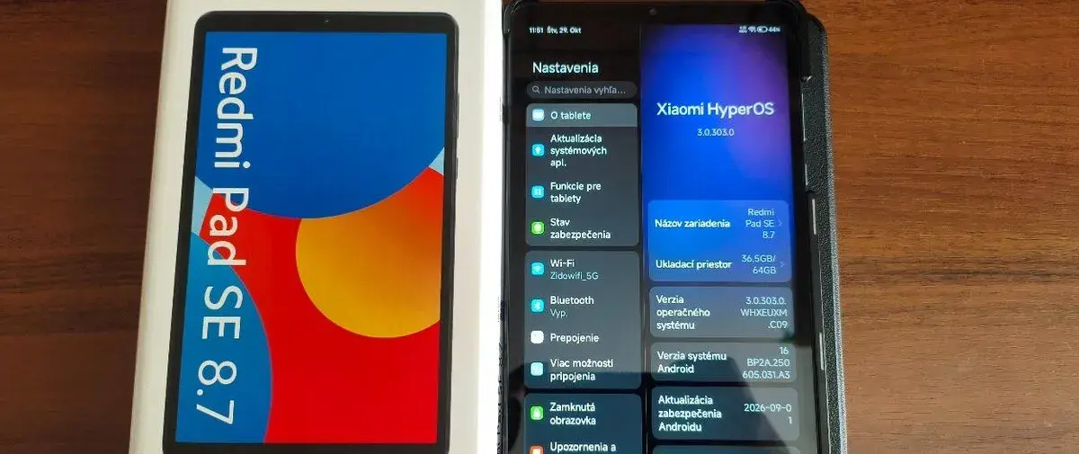 Redmi pad SE 8.7 Top Stav
