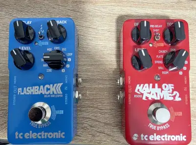 TC Electronic Flashback 2 & Hall of Fame 2