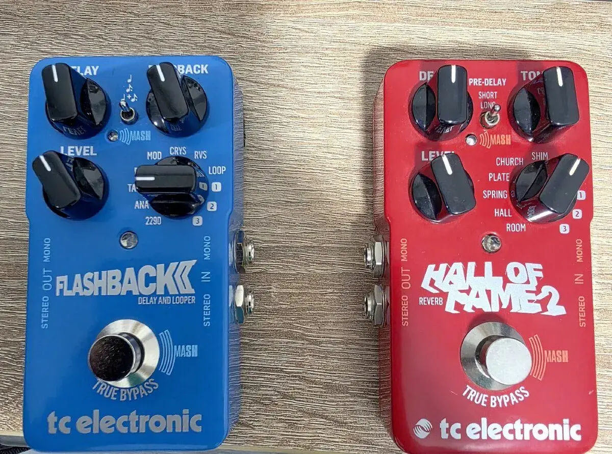 TC Electronic Flashback 2 & Hall of Fame 2