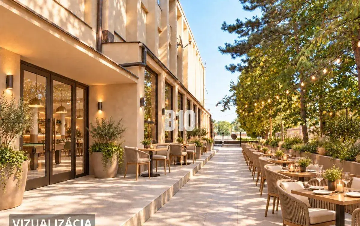 Reštaurácia s tradíciou a vlastným nádvorím 928 m² v centre