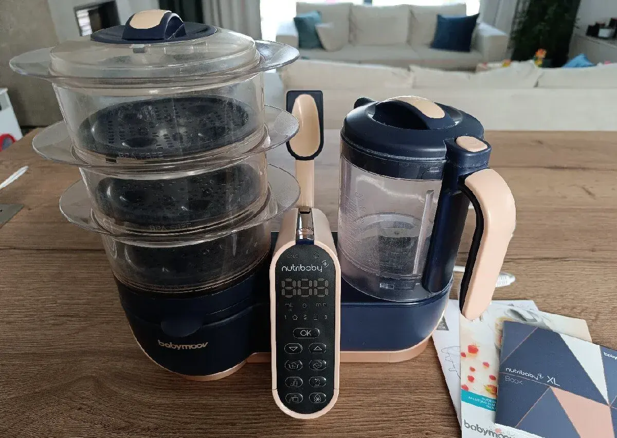 Parný hrniec s mixérom Nutribaby babymoov XL