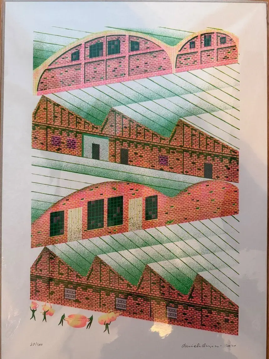 GRAFIKU CIERNE DIERY / SMALTOVNA - D. OLEJNIKOVA