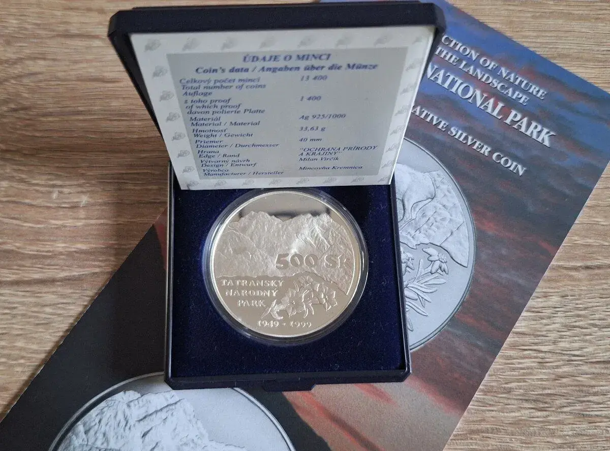 500 sk 1999 TANAP tatransky park Proof
