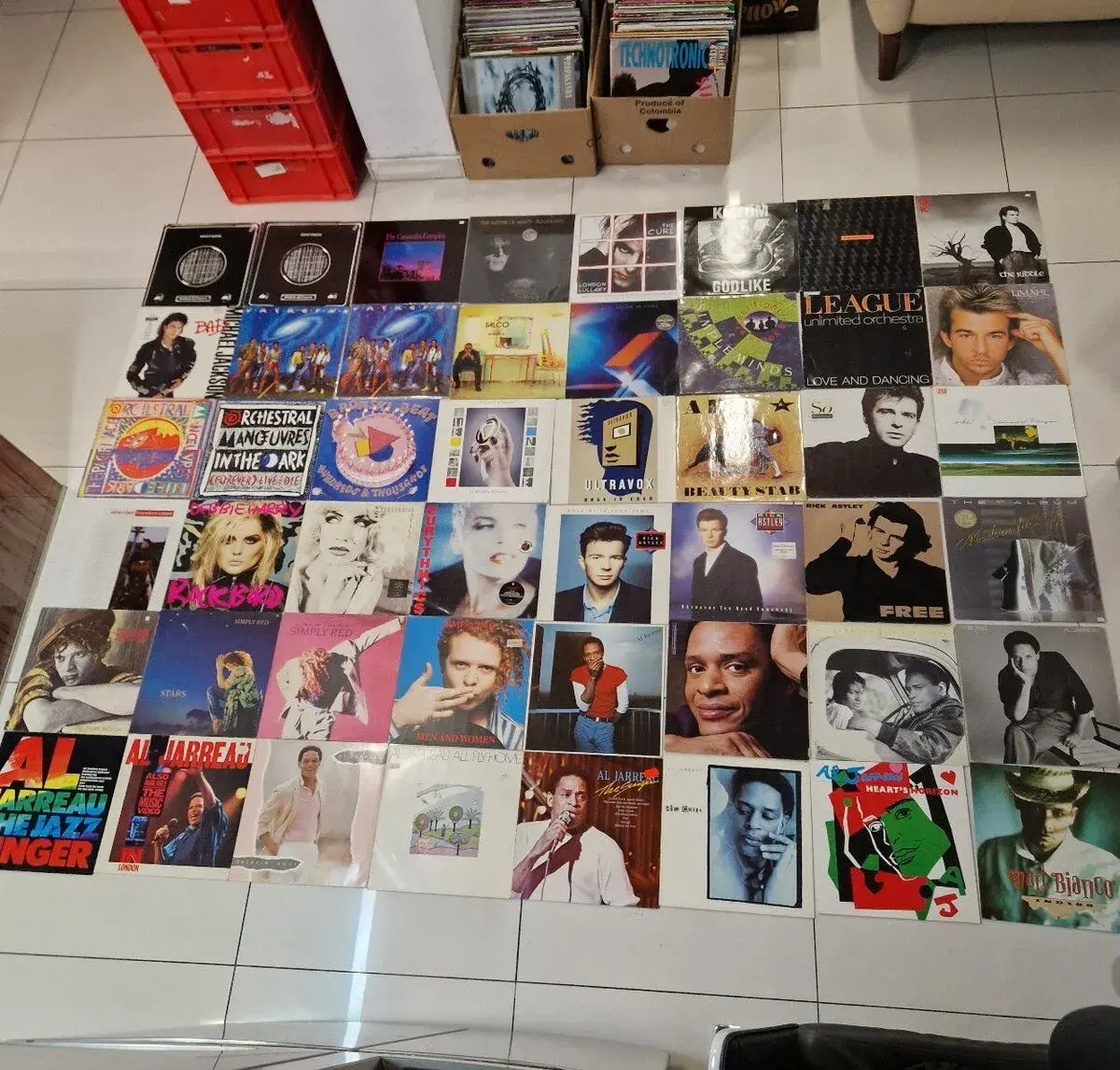LP-čky.KRAFTWERK,THE CASANDRA COMPLEX,THE SISTERS OF MERCY