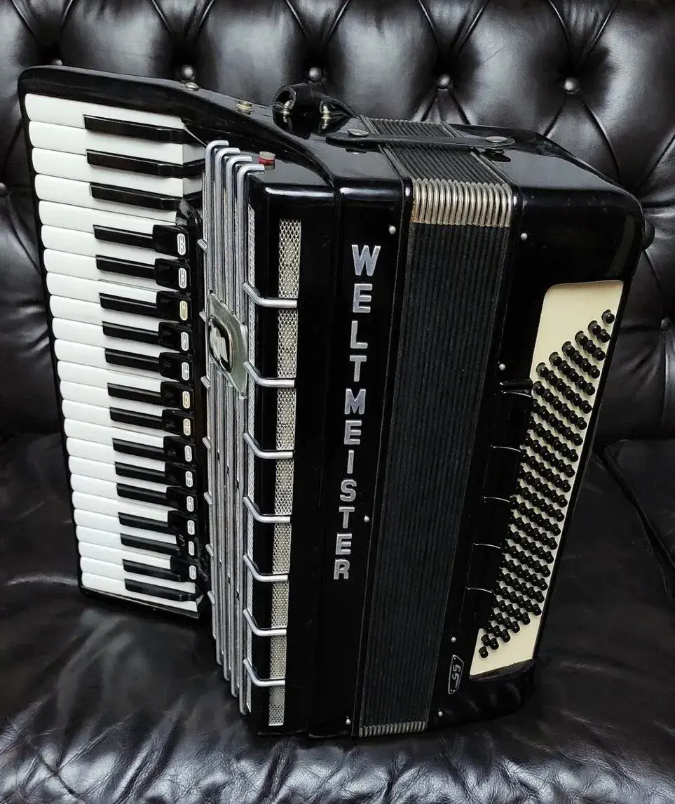 WELTMEISTER S5 120 bass CASSOTTO akordeón harmonika