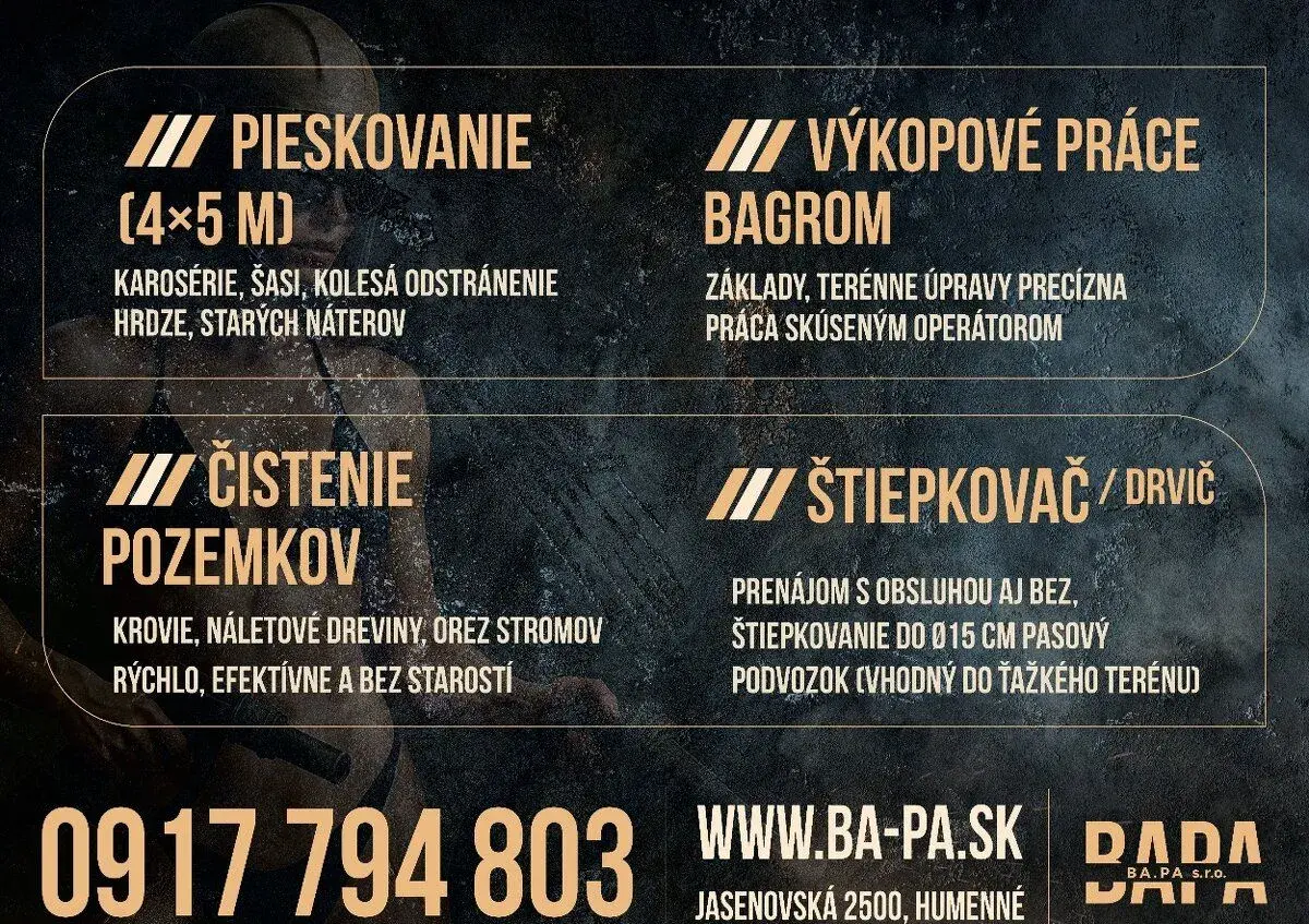 Pieskovanie – karosérie, disky, rámy, motorky, veterány