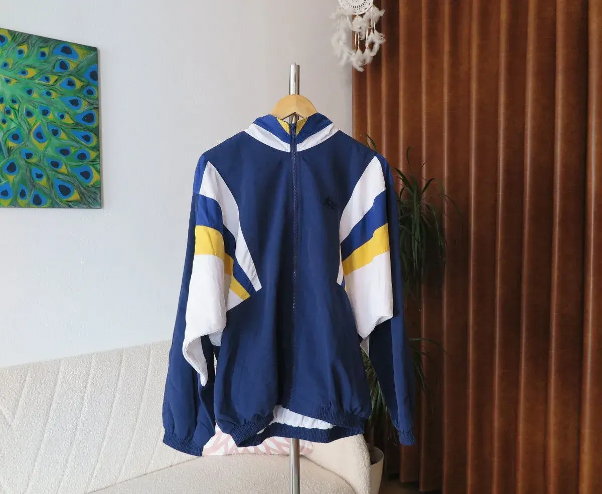 Vintage šuštiaková bunda PREGO Sport 90s Retro Style veľ-XL