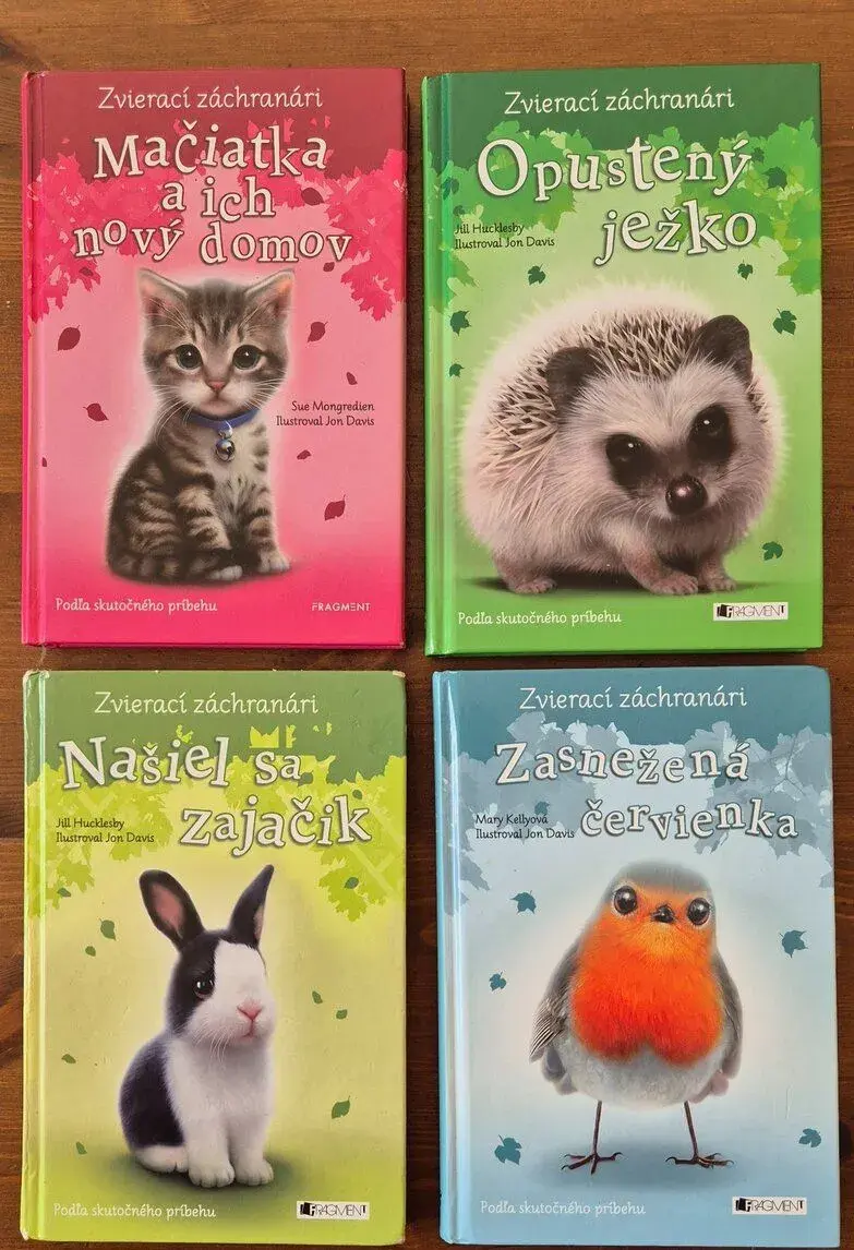 Detské knihy - Zvierací záchranári