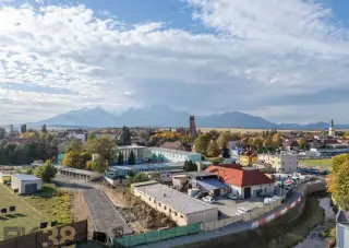 Novostavby garáží v blízkosti centra Kežmarku
