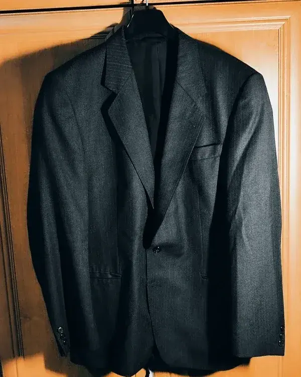 Sivé sako Styl L