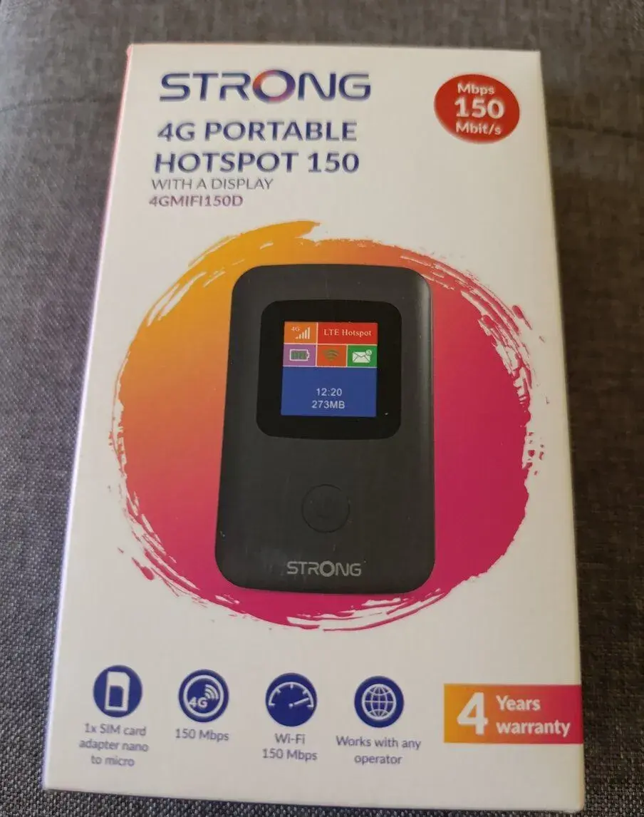 Prenosný wifi router