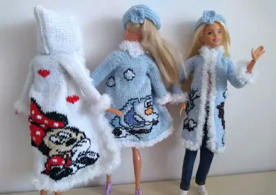 šaty pre rôzne bábiky barbie ken chelsea kelly stacie