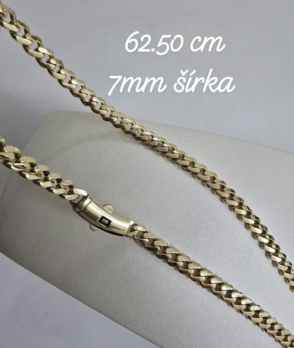Zlatá retiazka 23.50g.Zlato 585/ 1000, 14 karátov