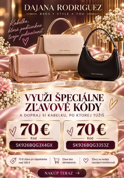 Dajana Rodriguez zľavové kódy poukážky