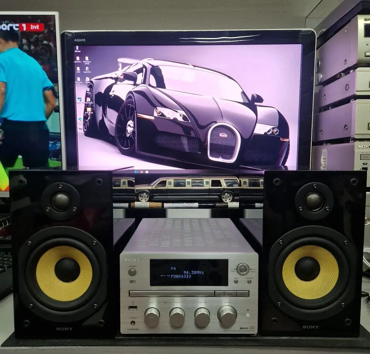 SONY HCD-G2NiP + SONY SS-CG1.