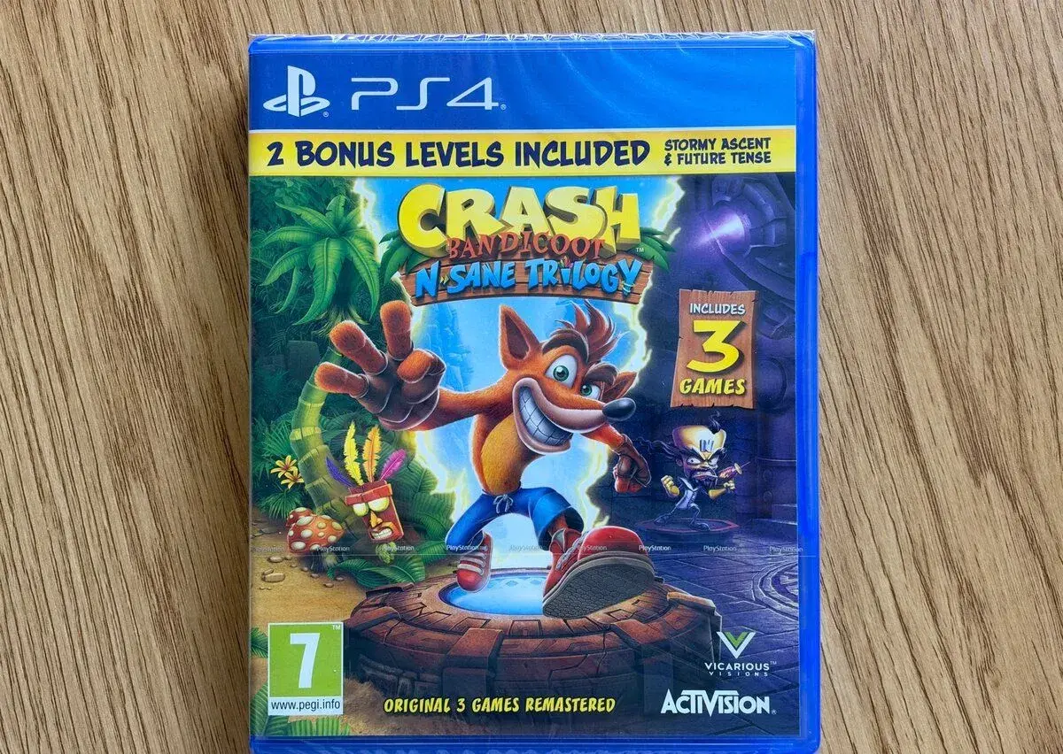 (NOVÁ) Hra PS4 - Crash Bandicoot N’Sane Trilogy