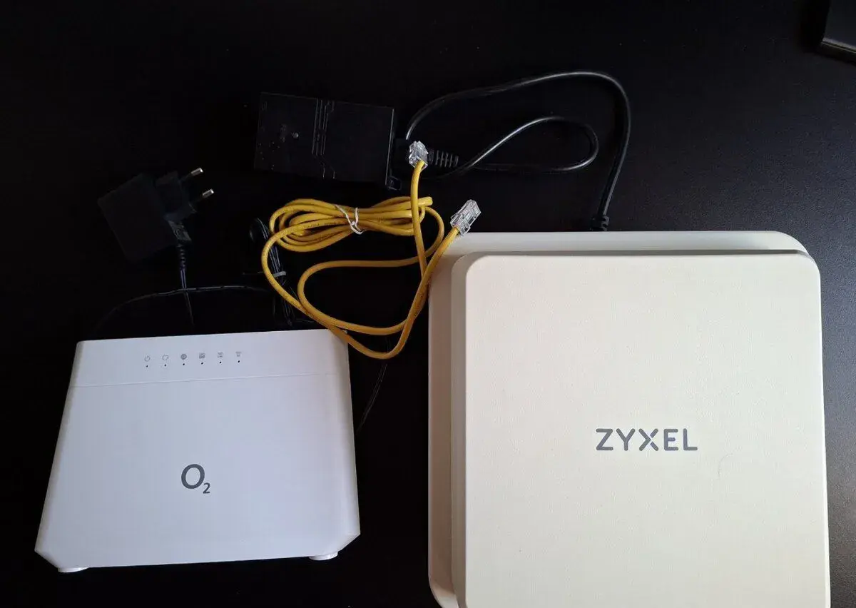 5G set O2 Internet vzduchom – Zyxel NR7103 + router E