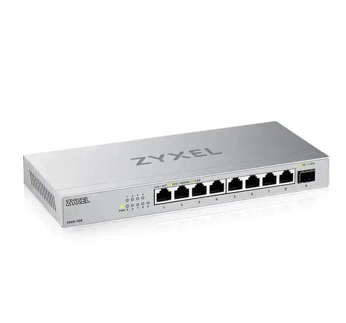 Zyxel MG-108-ZZ0101F 8-Port 2.5G Multi-Gig Unmanaged Switch