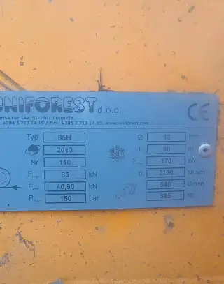 Navijak UNIFOREST 8,5 ton