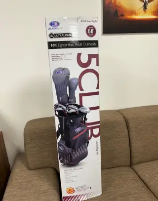 U.S. Kids Golf set Ultra Light - 60 - right pravé šedý grey