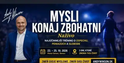 GOLD vstupenka na 3-dňový tréning MYSLI, KONAJ, ZBOHATNI