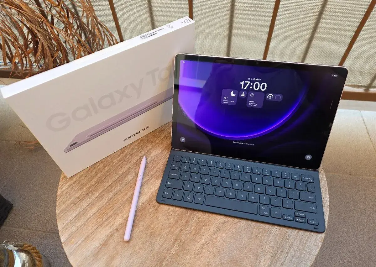 Samsung Galaxy Tab S9 FE 6/128 GB + klávesnica + S Pen