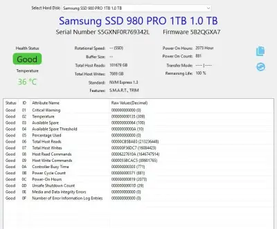 Samsung 980 Pro 1TB