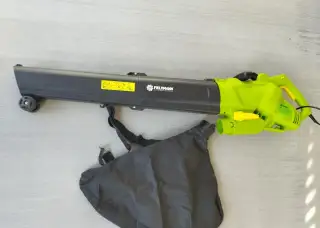 Elektrický záhradný vysávač lístia -TOP STAV