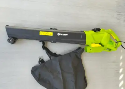 Elektrický záhradný vysávač lístia -TOP STAV