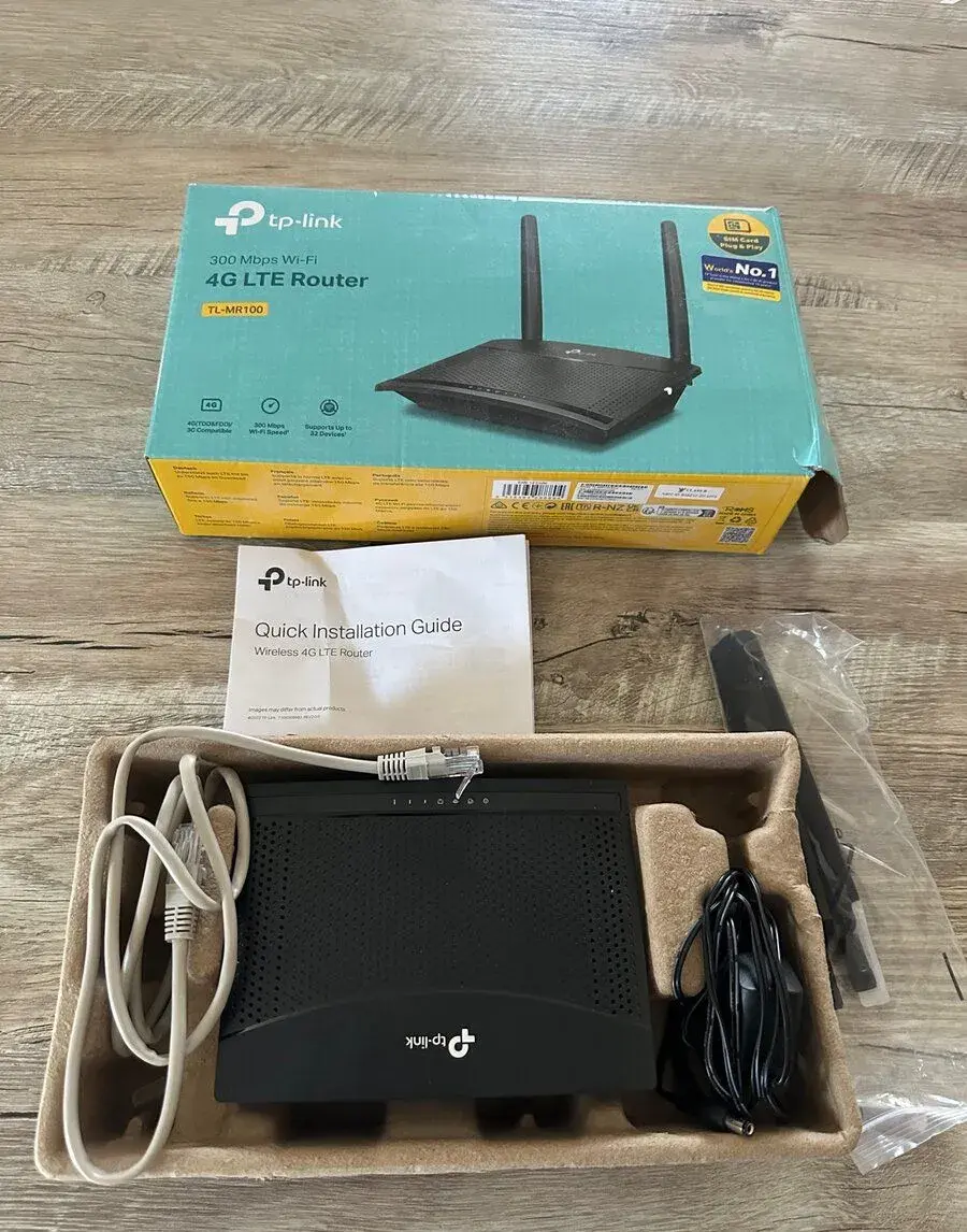 TP-Link TL-MR100 4G Router na SIM - krabica - DNES 29€