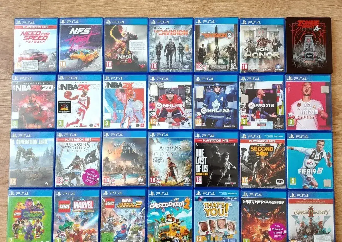 Hry na Playstation 4