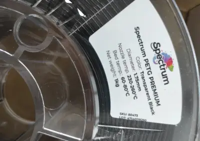 Filament novy cca 1 kg, Petg. Na 3Dtlac