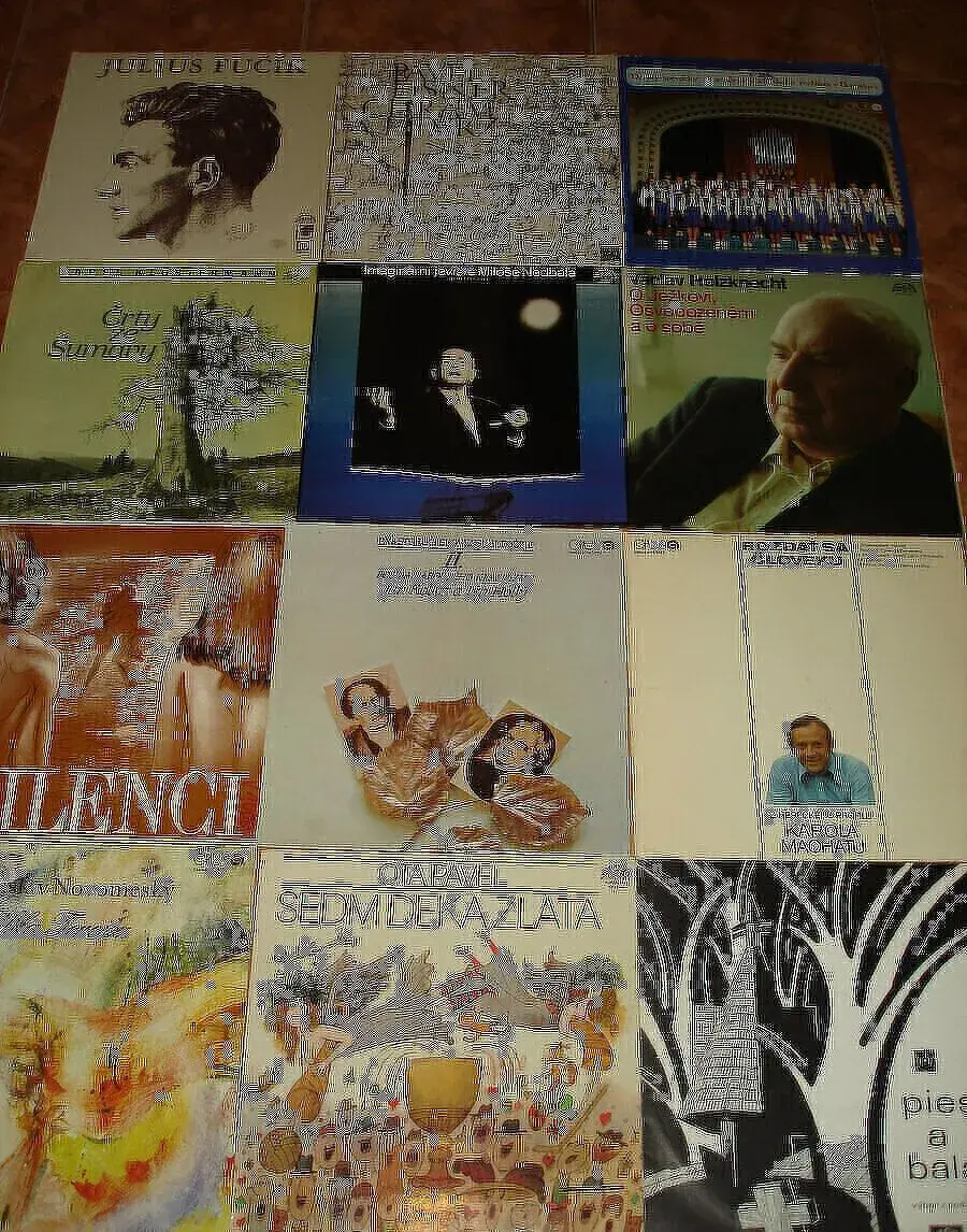 Literárne LP platne a poviedky